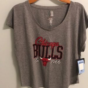 Chicago Bulls NBA rhinestone top